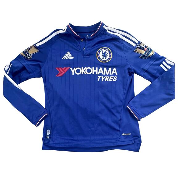 Youth Adidas CHELSEA Football Club 2015 - 2016 HOME SHIRT #19 DIEGO COSTA Large - Picture 1 of 12